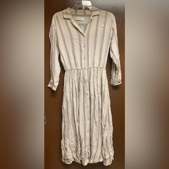 Azul by Moussy Striped Summer Maxi Dress - Picture 1 of 8